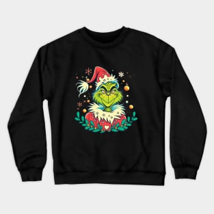 Christmas Grinch Crewneck Sweatshirt